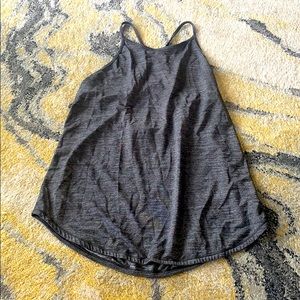 Lululemon High neck long tank, keyhole racerback